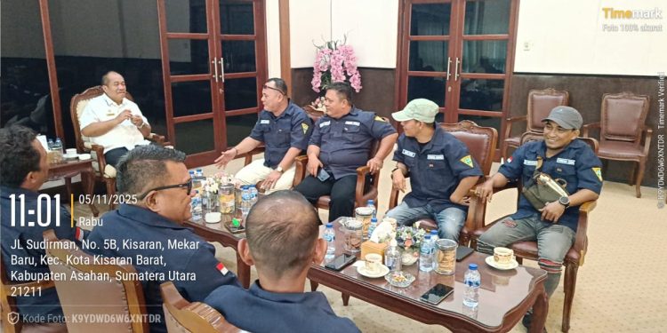 Pengurus Forwaka Audensi Dengan Bupati Asahan Taufik Zainal Abidin,S.Sos