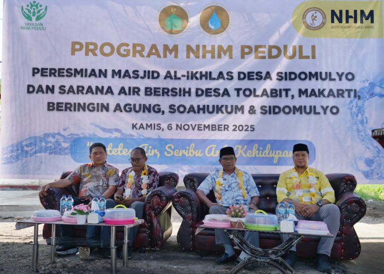NHM Terus Hadir untuk Masyarakat: Revitalisasi Masjid dan Akses Air Bersih di 5 Desa Lingkar Tambang