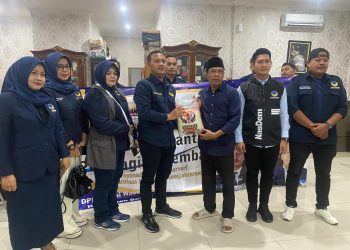 Puncak HUT ke-14, NasDem Kabupaten Bekasi Tebar Kepedulian di Panti Grahita Al-Fajar Berseri