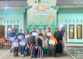 Malam Puncak Healthy Fest: SEMMI Kediri Raya Gelar Kajian Kebangsaan dan Santunan 1000 Anak Yatim