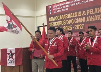 Pelantikan Pengurus DPC GMNI Jakarta Timur Periode 2025-2027 dan Dialog Marhaenis Sukses Digelar