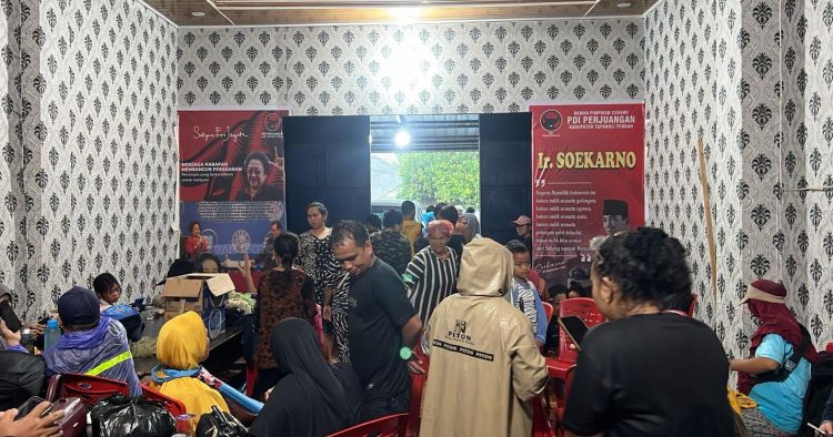 Gerak Cepat PDI Perjuangan Sumut Bantu Korban Bencana Banjir dan Longsor