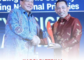 Kapolri Raih Awards Advancing National Priorities 2025, Pengamat: Bukti Nyata Kontribusi Polri Wujudkan Asta Cita Presiden