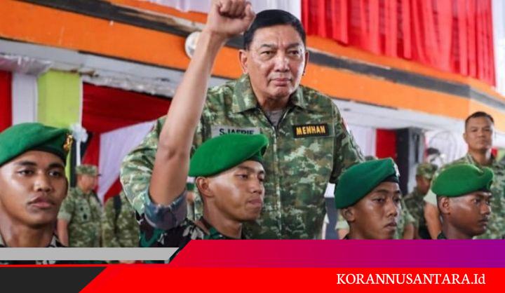Panglima TNI Bersama Menhan Tinjau Lokasi Penertiban Tambang Nikel Ilegal