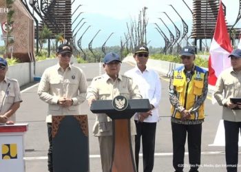Presiden Prabowo Resmikan Jembatan Kabanaran di Bantul hingga Underpass Gatsu Sumut