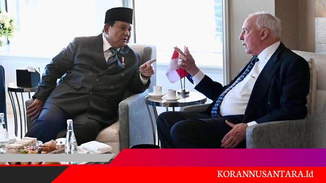 Bertemu PM Albanese, Presiden Prabowo Bahas Penguatan Kemitraan Strategis Indonesia-Australia