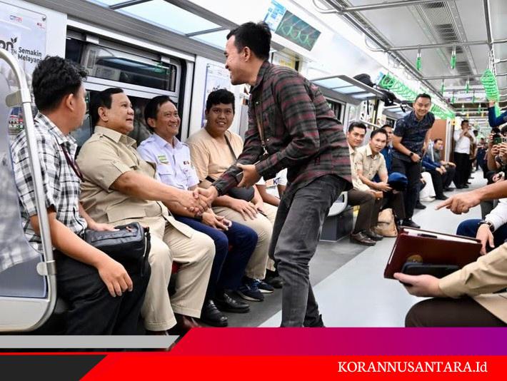 Prabowo Targetkan Pembangunan Jalur Kereta Trans Sumatra, Kalimantan dan Sulawesi: Kalo untuk Rakyat Saya Tak Ragu-ragu