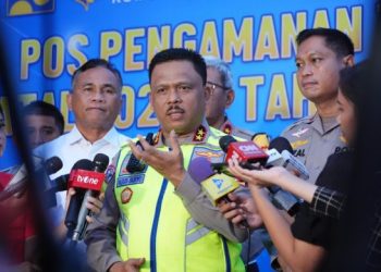 Kakorlantas Polri Pastikan Arus Lalin Natal dan Tahun Baru Terkendali