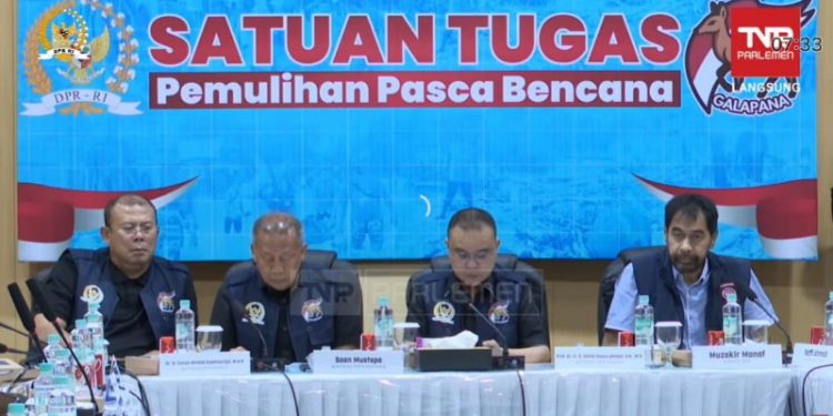 DPR dan Pemerintah Dorong Percepatan Pemulihan Pascabencana Aceh Secara Terintegrasi