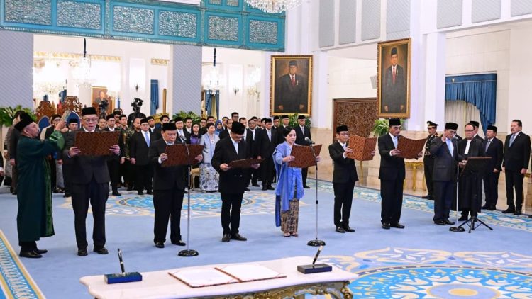 Presiden Prabowo Lantik 6 Dubes RI, Berikut Daftarnya