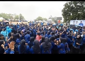 Peringatan Hari Korpri Pemkot Ternate di Meriahkan Joget Bersama