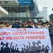 Geruduk Menara BRI Medan, Mahasiswa Desak Copot Kepala BRI Kota Pinang, Dugaan Lelang Sepihak