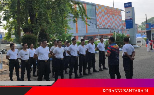 Satuan Pengaman BRI KC Tangerang Ahmad Yani Gelar Pelatihan Rutin untuk Tingkatkan Ketangguhan dan Pelayanan
