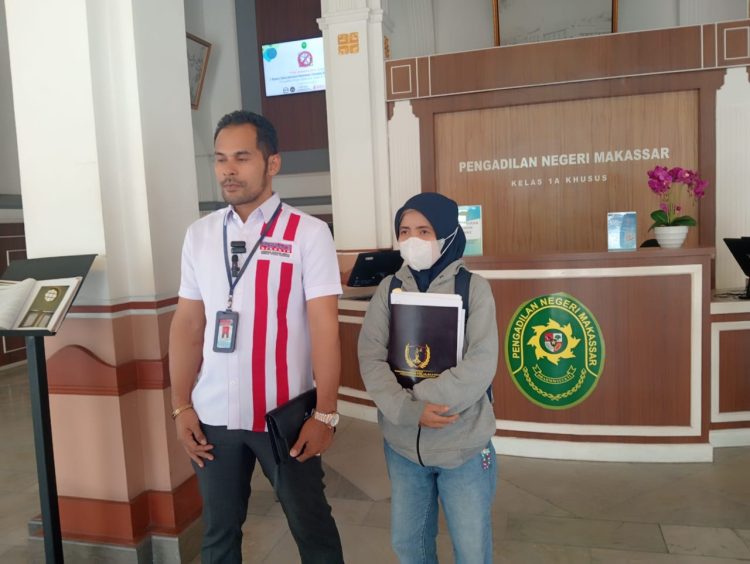 Polsek Tamalate Tetap Tidak Hadir, Dua Kali Ditunda Sidang Praperadilan Syaharudin Pertama di PN Makassar