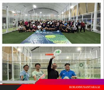 BRI Bintaro Gelar Sportainment Padel, Pererat Kebersamaan dan Gaya Hidup Sehat Pegawai