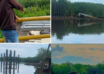 Proyek Jembatan Perawang–Selat Akar Senilai Rp36 Miliar Terhenti, Indonesia Youth Epicentrum (IYE) Pertanyakan APBD Riau 2024