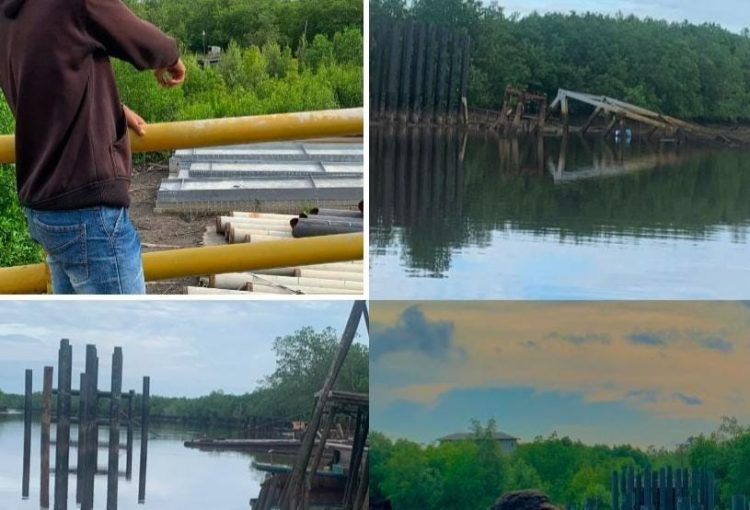 Proyek Jembatan Perawang–Selat Akar Senilai Rp36 Miliar Terhenti, Indonesia Youth Epicentrum (IYE) Pertanyakan APBD Riau 2024
