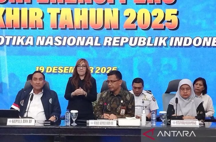 Sepanjang 2025, BNN Berhasil Ungkap 746 Kasus Narkoba Jaringan Nasional dan Internasional