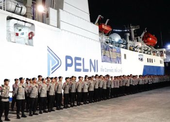 Polri Kembali Kirim Pasukan dan Logistik Pakai Kapal ke Wilayah Terdampak Bencana Sumatrra