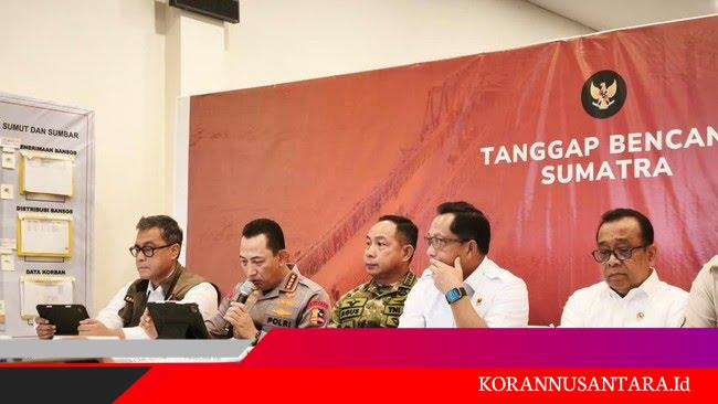 Atas Arahan Presiden, Kapolri Perkuat Pengerahan Personel untuk Penanganan Bencana di Sumatra