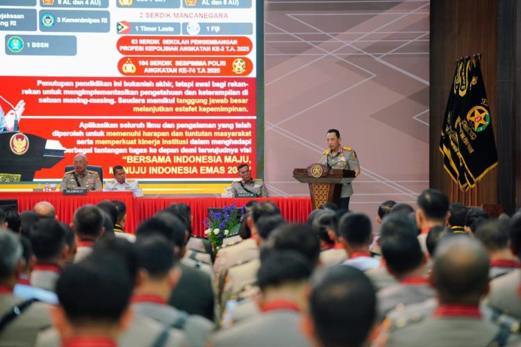 Tutup Sespim Polri 2025, Kapolri Tekankan Sinergi Lintas Institusi