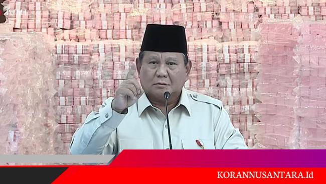 Selamatkan 6.6 T Duit Negara, Prabowo Tegaskan Penertiban Kawasan Hutan Terus Dilanjutkan: Jangan Gentar!