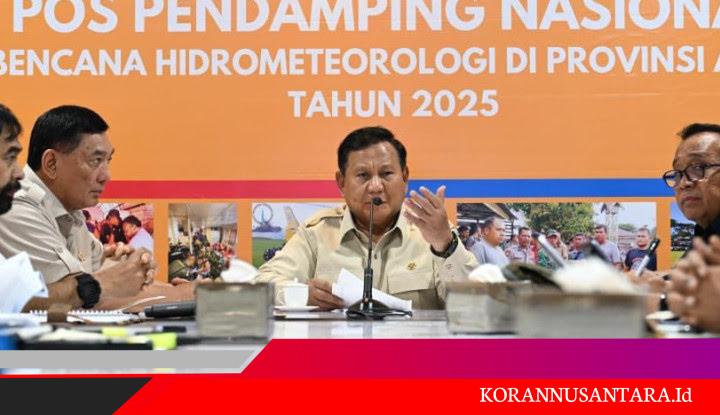 Ultimatum! Prabowo Tindak Tegas Pejabat Yang Korupsi Dana Bencana: ‘Jangan Cari Untung dari Penderitaan Rakyat’