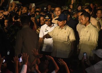 Presiden Prabowo Rayakan Tahun Baru 2026 Bersama Korban Banjir di Tapanuli Selatan