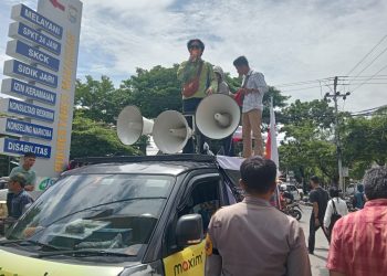Puluhan Mahasiswa Bersama Korban Penipuan Emas Desak Kapolrestabes Makassar Tindaklanjuti Kasus Sejak 2024