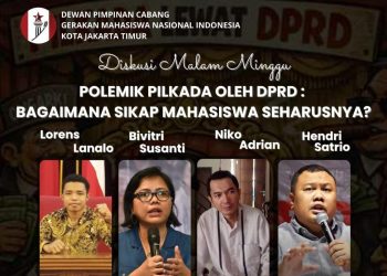 GMNI Jakarta Timur Gelar Diskusi Pilkada oleh DPRD, Beri Pemahaman Demokrasi Ideal bagi Mahasiswa