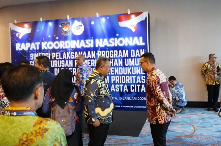 Perkuat Sinergi Pusat–Daerah, Bupati Fery Sahputra Hadiri Rakornas Urusan Pemerintahan Umum