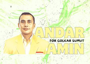 Dukungan Terus Mengalir, Andar Amin Raih 30 Suara Jelang Musda Golkar Sumut