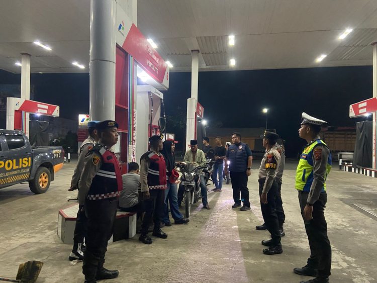 Polres Labusel Gelar Patroli Sisir Titik Rawan Malam Hari, Geng Motor dan Balap Liar