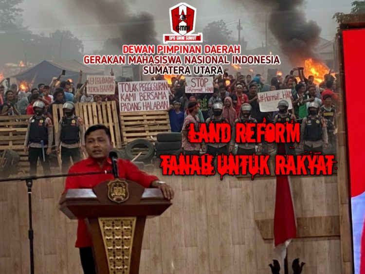 Konflik Agraria Padang Halaban, GMNI Sumut Minta Pemerintah Pusat Turun Tangan