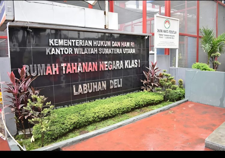 Karutan Labuhan Deli Bantah Tudingan Fasilitasi Istimewa ” Napi Sakit dan Dirawat  Rs Bandung