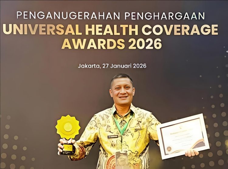 Padang Lawas Raih Penghargaan UHC Kategori Madya di Tingkat Nasional