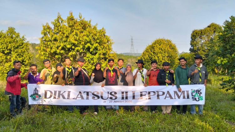 Gelar Diklatsus II, Leppami HMI Cabang PSP – Tapsel Cetak Kader Militan
