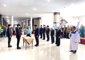 Bupati Labusel Rombak Pimpinan OPD, Lima Kepala Dinas Resmi Dilantik: Integritas dan Kinerja Jadi Harga Mati