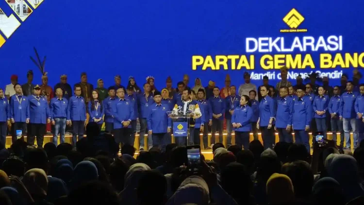 Resmi Deklarasi, Partai Gema Bangsa Dukung Prabowo Maju di Pilpres 2029