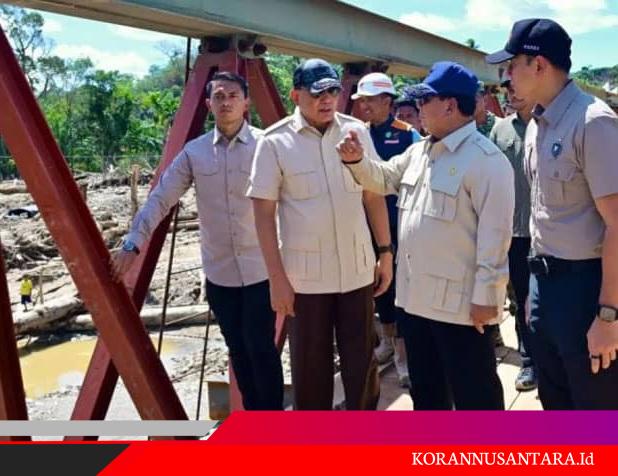 Menhan Sjafrie Bentuk Satgas Kuala untuk Pemulihan Pascabencana