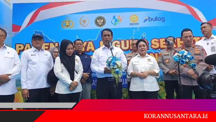 Panen Raya Jagung Polri di Bekasi, Mentan Optimistis Swasembada Pangan Tercapai Lebih Cepat