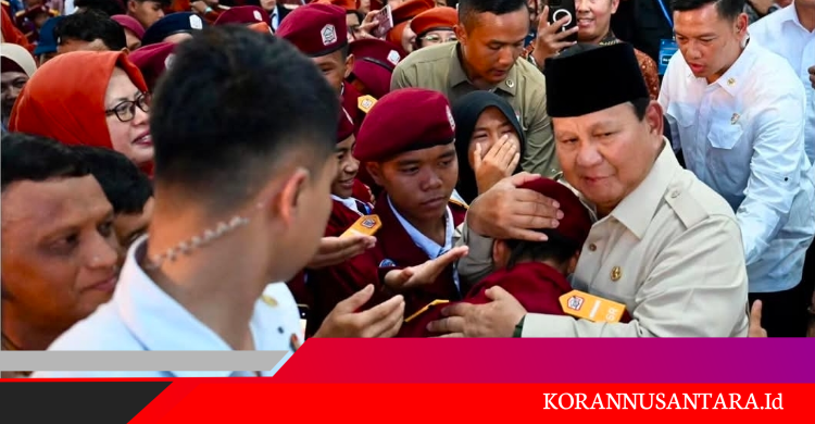 Prabowo Sebut Sekolah Rakyat Bukti Keberanian Negara Hadir untuk Rakyat