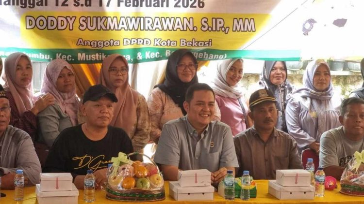 Rudy Heryansah Serap Aspirasi Warga Saat Reses DPRD Kota Bekasi, Bahas PBI BPJS dan Dana Hibah