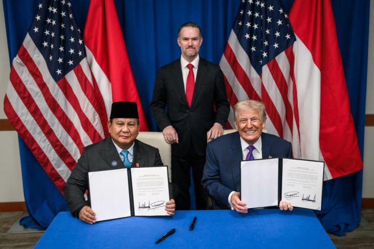 Prabowo-Trump Sepakati Perjanjian Dagang RI-AS