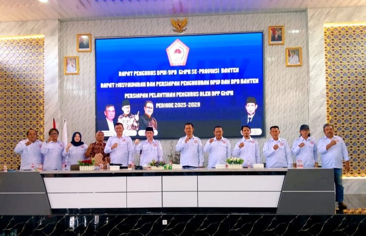 GMPK Gelar Rapat Musyawarah dan Persiapan Pengukuhan DPW DPD Banten