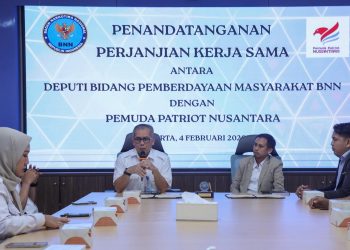 BNN RI Gandeng Pemuda Patriot Nusantara, Nyatakan Perang Terhadap Narkoba
