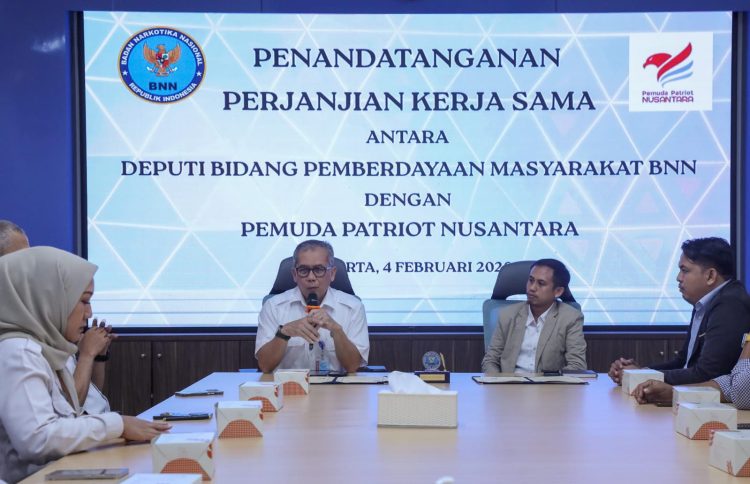 BNN RI Gandeng Pemuda Patriot Nusantara, Nyatakan Perang Terhadap Narkoba