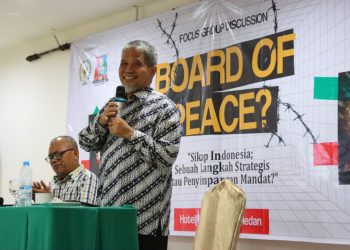 KH Muhammad Nuh DPD RI Gelar FGD Board of Peace di Medan, Tegaskan Kompromi Tanpa Mengorbankan Mandat Konstitusi
