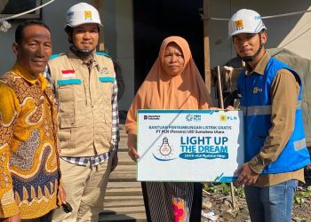 Program LUTD PLN Tanjungbalai Wujudkan Mimpi Warga Untuk Memperoleh Aliran Listrik Bagi Masyarakat Kurang Mampu 