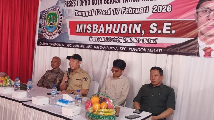 Reses DPRD Kota Bekasi: Misbahudin Dorong Zona Selamat Sekolah dan Pastikan BPJS PBI Tetap Aktif